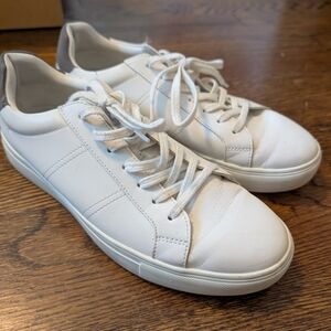 White Leather Sneakers
